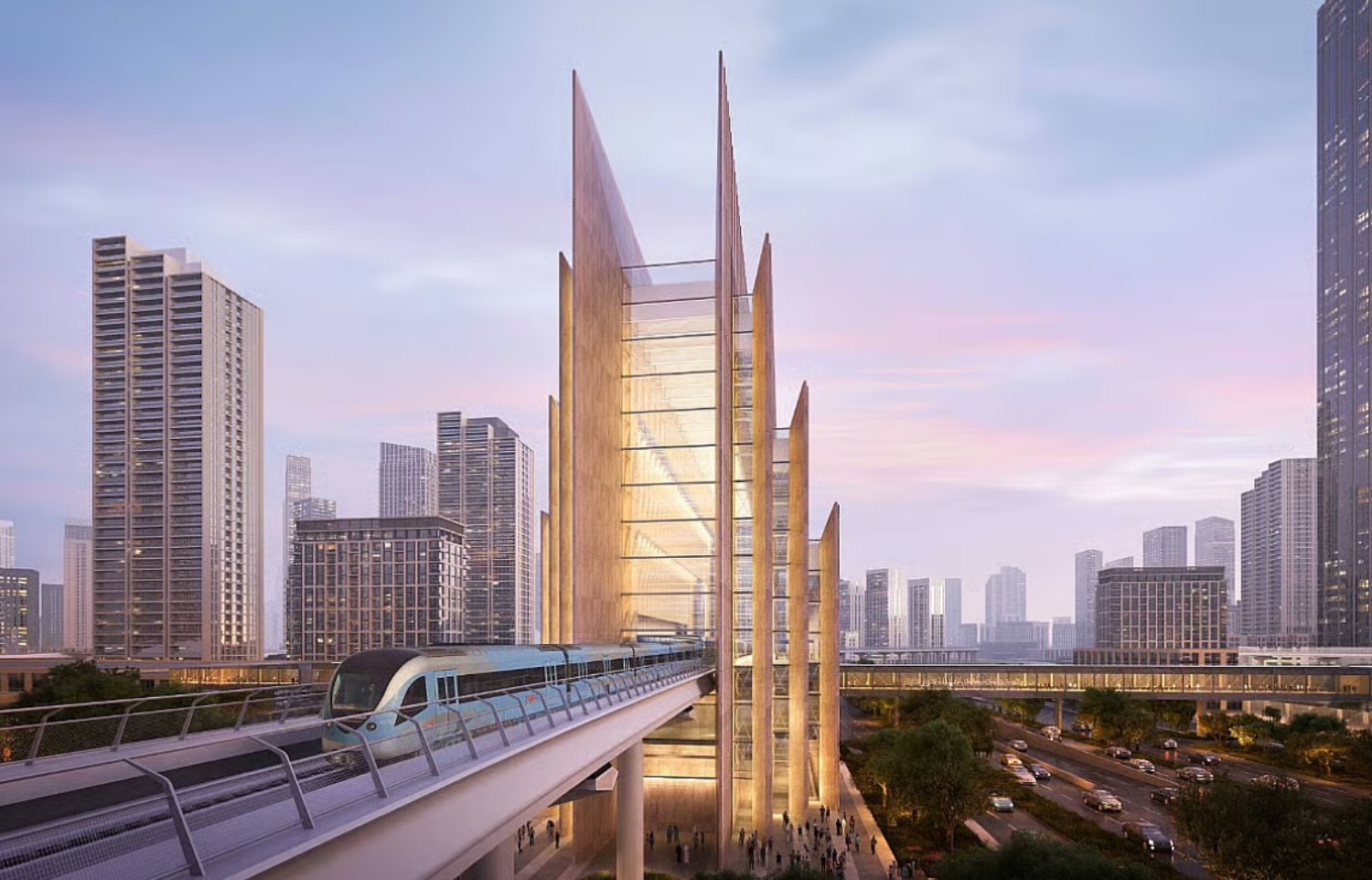 Dubai Metro Blue Line: Route, Karte, Creek-Brücke | Die Geissens Real Estate | Luxus Immobilien mit Carmen und Robert Geiss – Die Geissens in Dubai